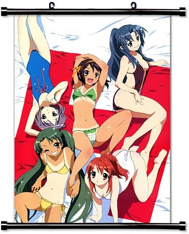 The Melancholy of Haruhi Suzumiya Anime Wall Scroll Poster (16 x 23) Inches