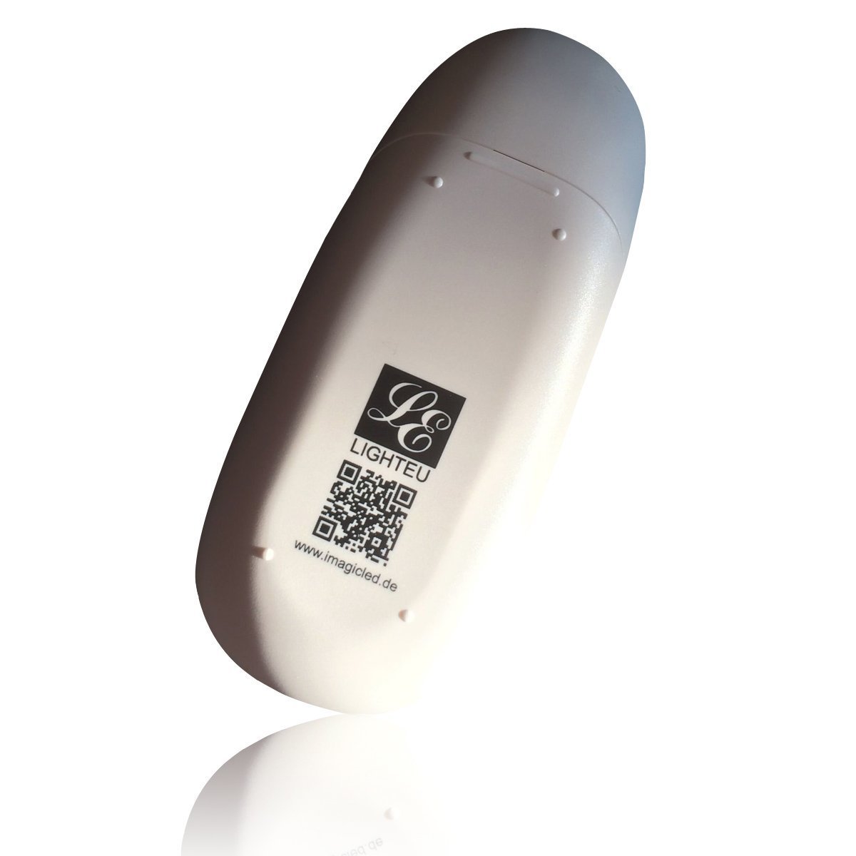 LIGHTEU, 7 W WiFi LED 4-przewodowy reflektor szynowy RGBW z pulpitem zdalnego sterowania FB, WiFi, inteligentne oświetlenie szyn, bezprzewodowy reflektor szynowy, sterowany przez bezpośrednią transmisję HF lub smartfonem z piastami Wi-Fi (sprzedawane oddz