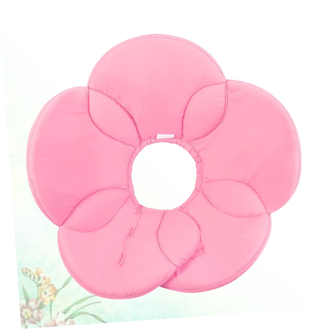 Toddmomy Collier Élisabéthain Forme De Fleur pour Chiens Et Chats Collerette De Anti-léchage Rose