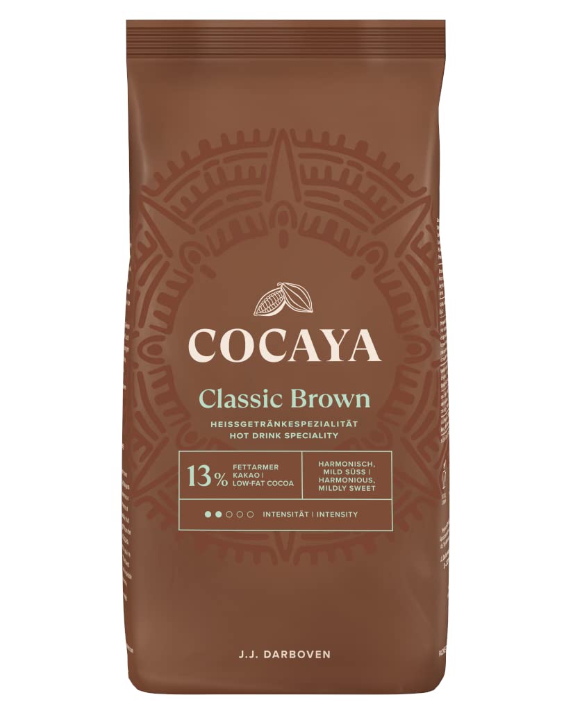 Trinkschokolade CLASSIC BROWN von Cocaya, 10x1000g