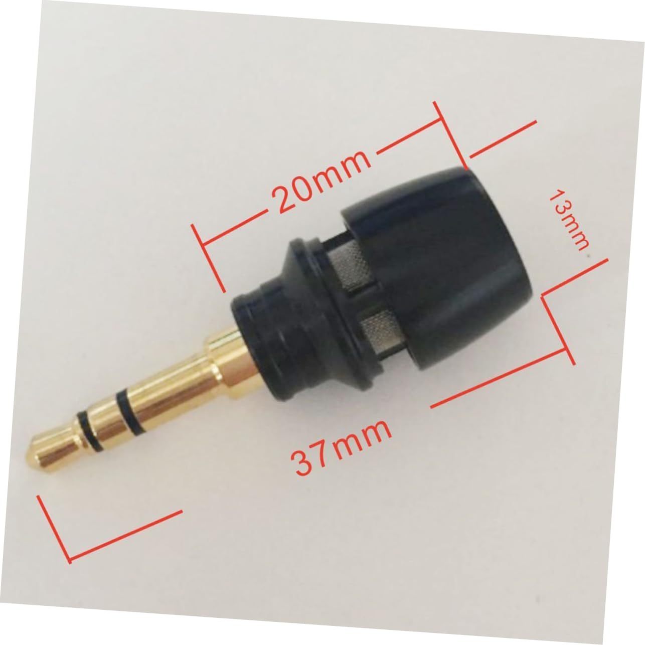 JOINPAYA Portable Mini Stereo Microphone for Voice Recording Compatible with Laptop and Mobile Phones for Chatting Black