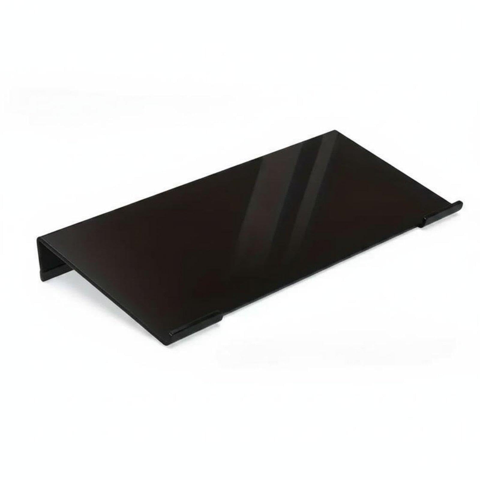 Acrylic Keyboard Riser Anti-Slip Transparent Keyboard Stand Raised Design for Desk Black-image-23
