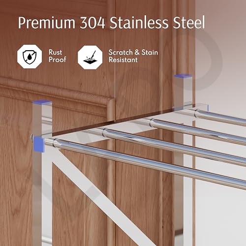 Image of LAPO Stainless Steel Shoe Rack | 3 Step Multipurpose Storage Stand for Shoes, Clothes & Home Organization | Durable, Rust-Proof, Foldable Shoe Organizer (Z125, Chrome Finish)