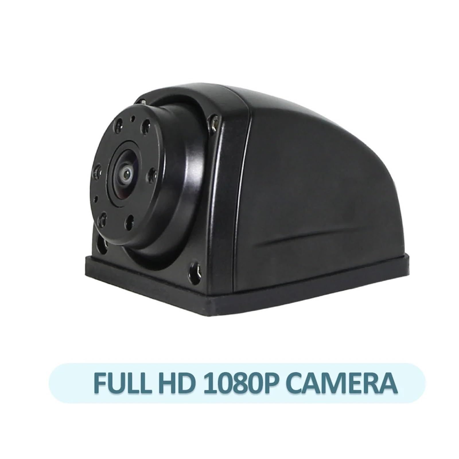 Kamera cofania 4PIN 1080P Kamera Boczna Tylna Noktowizor Wodoodporna Metalowa Obudowa Pasuje Do Ciężarówki Przyczepy kempingowej MDVR/Monitor DVR Kamera cofania Samochód(White)
