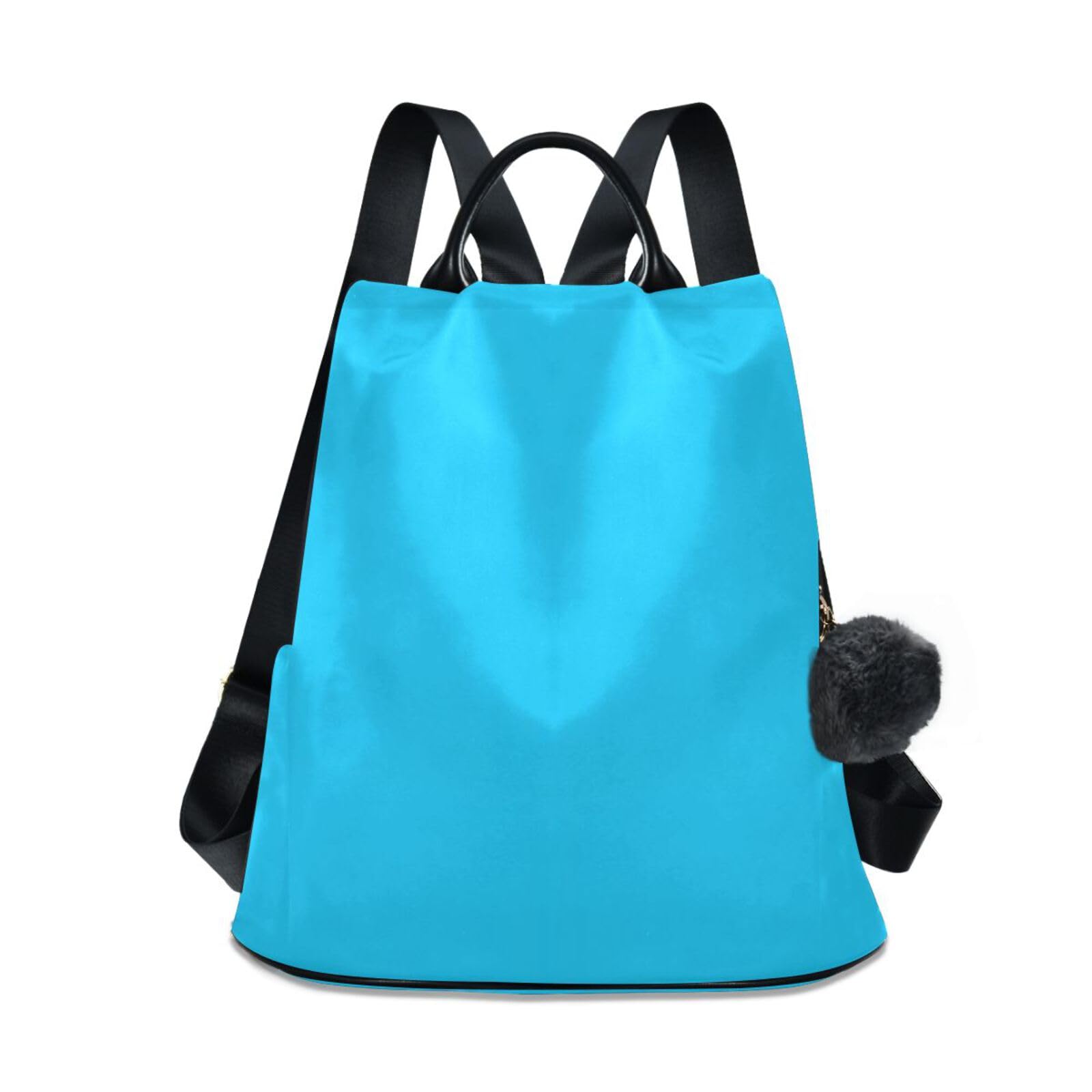 Sac à dos fermeture éclair antivol dos et polyester bleu ciel - 8