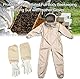 Chalkalon Apicolator-Anzug für Pilotenanzug, professioneller Schutzanzug für Anzünder mit Gummizug, L/XL/XXL 2XL für Männer und Frauen