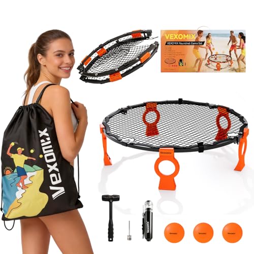 Vexomix Foldable Metal Roundnet Set