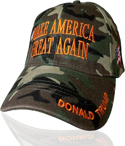 Trump Hat Make America Great Again Maga-Hut mit amerikanischer Flagge Donald Trump 2024 Baseballkappe erhältlich in 6 Farben Camo Maga Einheitsgre