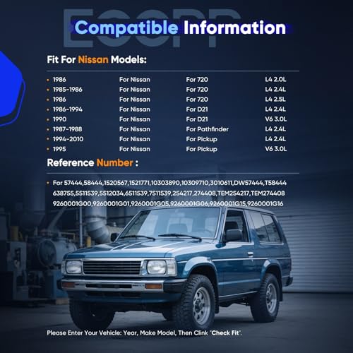 Image of ECCPP AC Compressor 1987-1988 for Nissan Pathfinder 2.4L