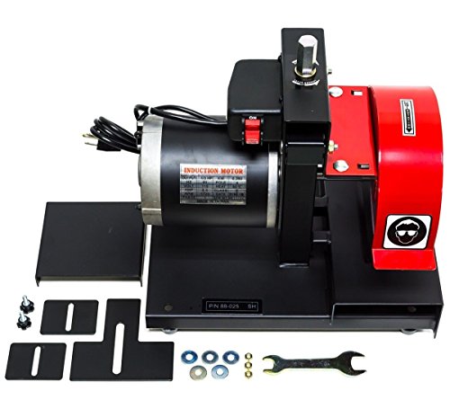 Oregon Professional Lawn Mower Blade Sharpener & Blade Grinder, Heavy Duty, 1/2 Hp Motor Adjustable Grinder, Mower Blade Sharpener Kit, Lawn Mower Accessories (88-023) #TOP5
