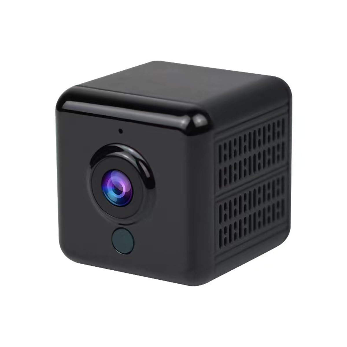 Luxbut Light/Black Mini Spy Camera With 1400Mah Rechargeable Battery 4K Hd Mini Wifi Wireless Hidden Camera Smallest Security Cameras With App Nanny Cam Night Vision For Home Security Night Vision