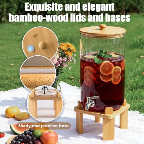 Commercial Juice Dispenser Triple Bowl