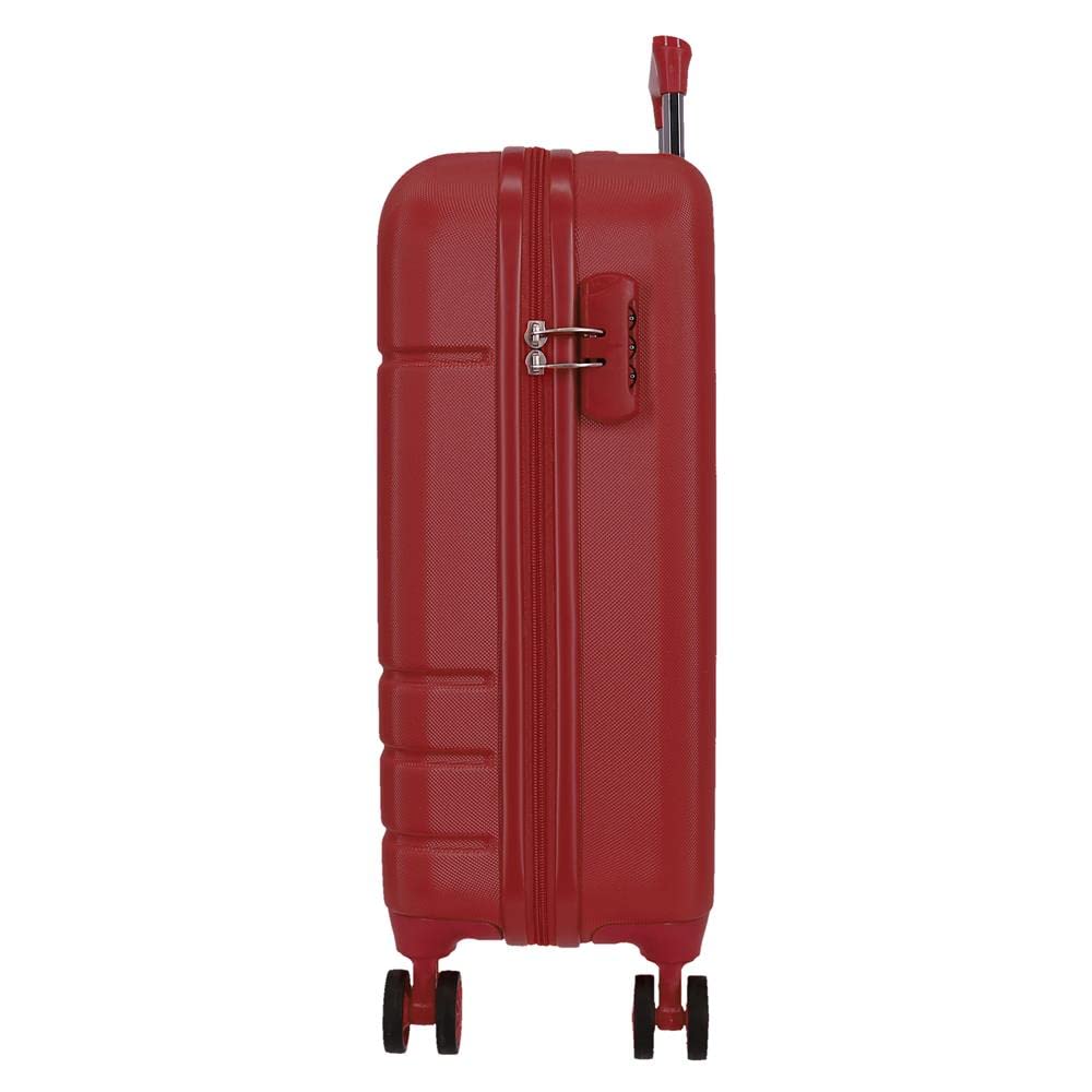 Movom Galaxy Maleta de cabina Beige 40x55x20 cms Rígida ABS Cierre de combinación lateral 37L 3,08 kgs 4 Ruedas dobles Equipaje de Mano
