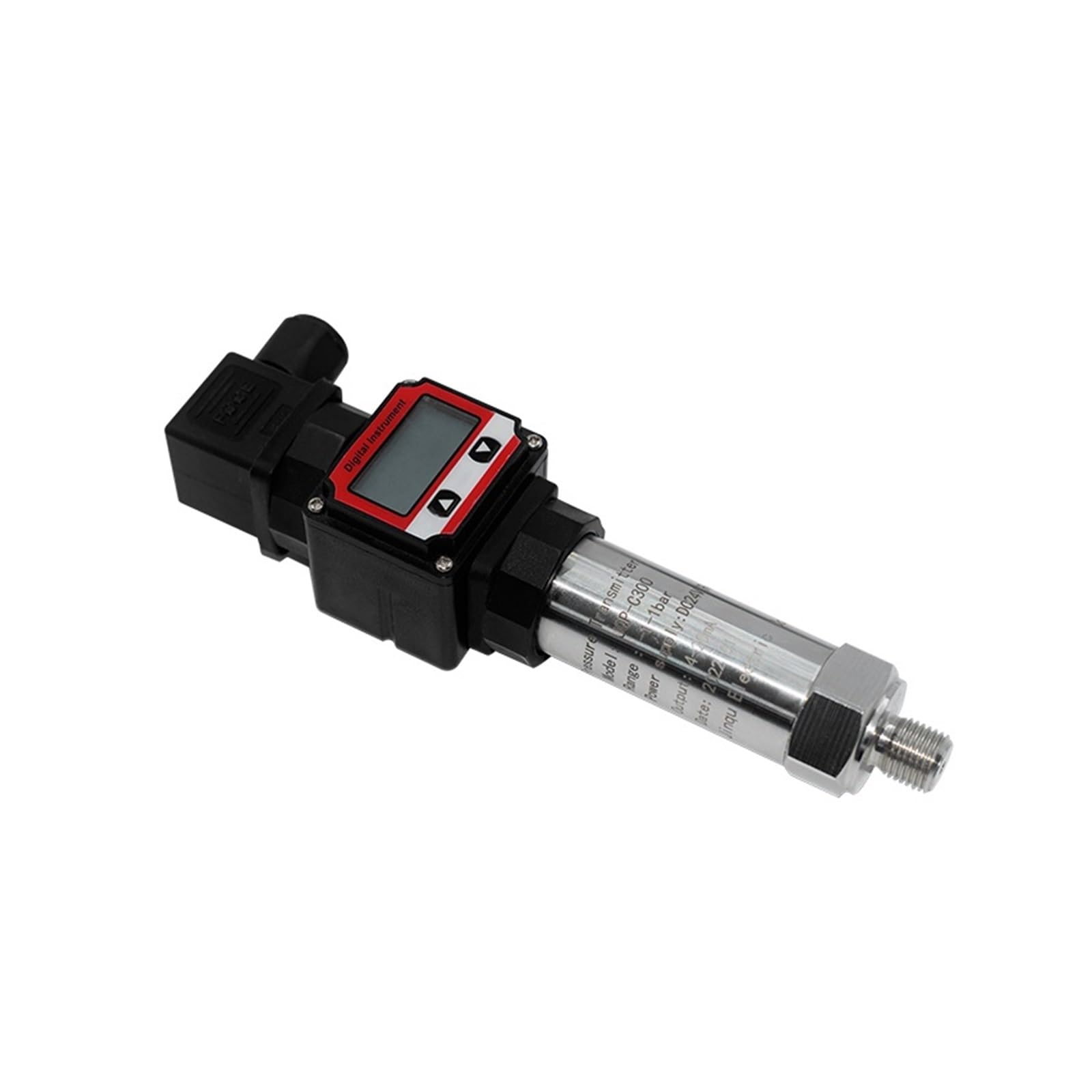 Transmetteur de pression avec écran LCD et sortie 0-5 V pour air, huile, eau
