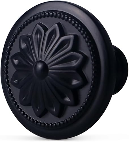 Miniatura 9 de Paquete de 10 Pomos de Gabinete de Níquel Cepillado, Manijas Redondas de Níquel para Gabinetes de Cocina de 1-2/5", Tiradores de Cajón de Níquel