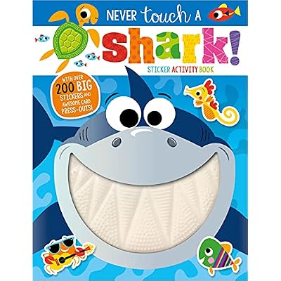 Never Touch a Shark! Sticker Activity Book
