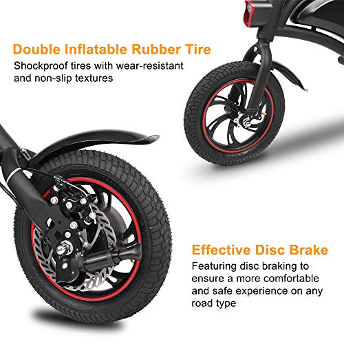 image for PEXMOR Folding Electric Bike, 12