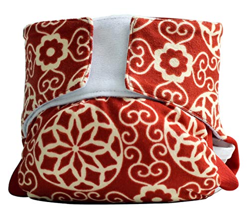 Image of Cloth Diaper Cover - Washable & Reusable - Use Cloth or Disposable Nappy Pad Inserts - 1 Diaper and 1 Detachable Waterproof Pouch Large Baby 1-2 years, 12-15 kgs - Soft & Comfortable