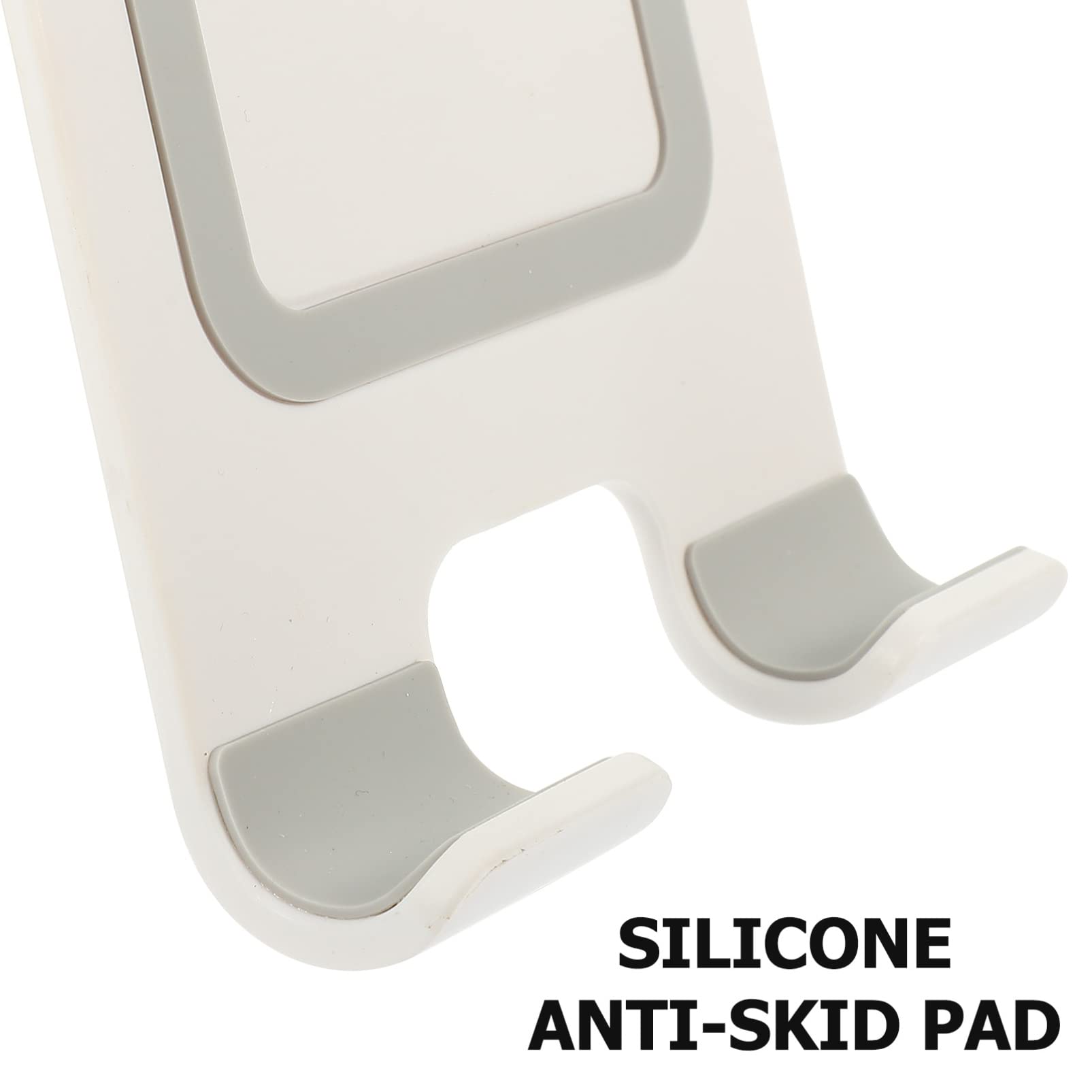 Gatuida Supporto in Metallo per Cellulare e Tablet Supporto Regolabile per Telefono da Tavolo Cuscinetto in Silicone per Stabilizzazione