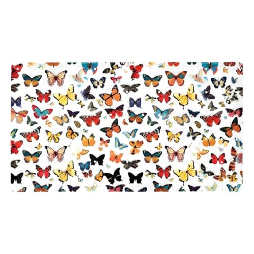 Tapis de bain antidérapant de qualité supérieure Multi Art en PVC durable - 2