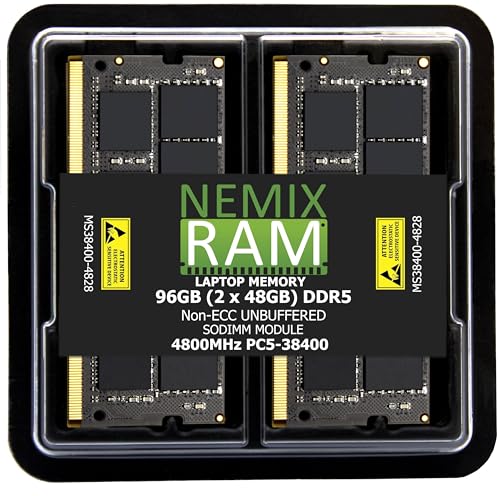 NEMIX RAM 96GB DDR5-4800 SO-DIMM