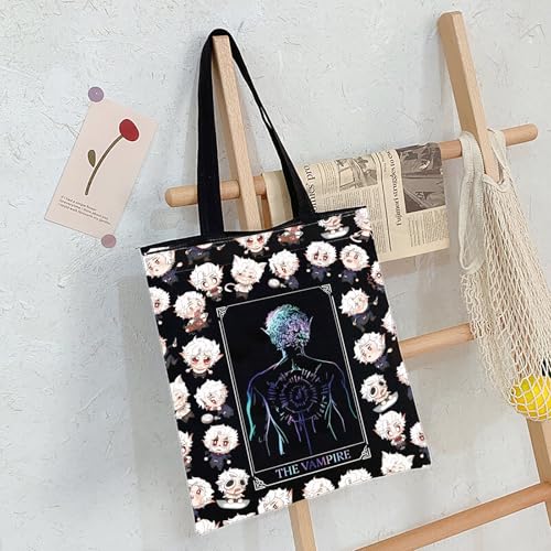 FOTAP BG3 Astarion Merch Shoulder Bag Pale Elf Astarion Inspire Tote Bag Vampire Fan Gift Video Game Gift3