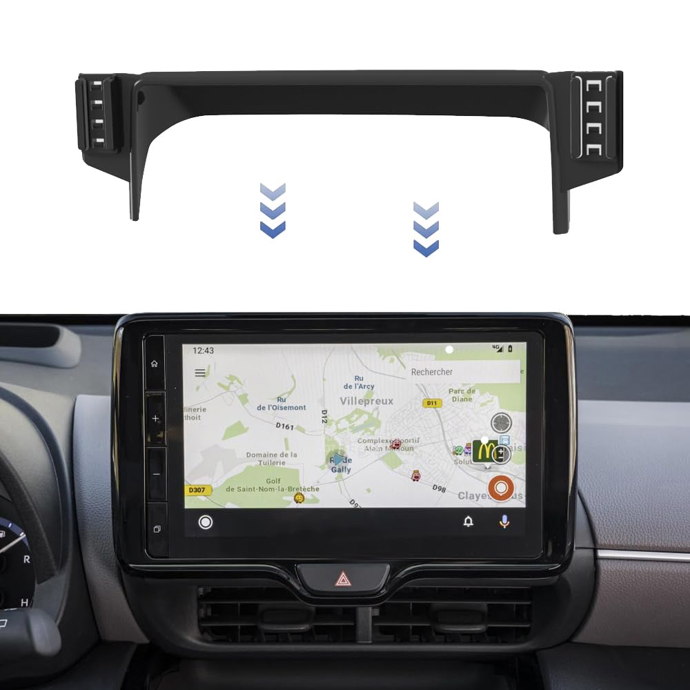 Soporte para teléfono móvil de Coche Compatible con Toyota Yaris Cross/Hybrid 2021 2022 2023 2024 (for Yaris Cross/Hybrid 2021-2024 for 9")