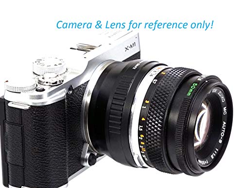 Adaptador Fotasy OM a Fujifilm X, para cámaras mirrorless X-Pro2, X-E2, X-E3, X-A5, X-M1, X-T1, X-T2, X-T3, X-T10, X-T20, X-T30, X-H1 miniatura 6