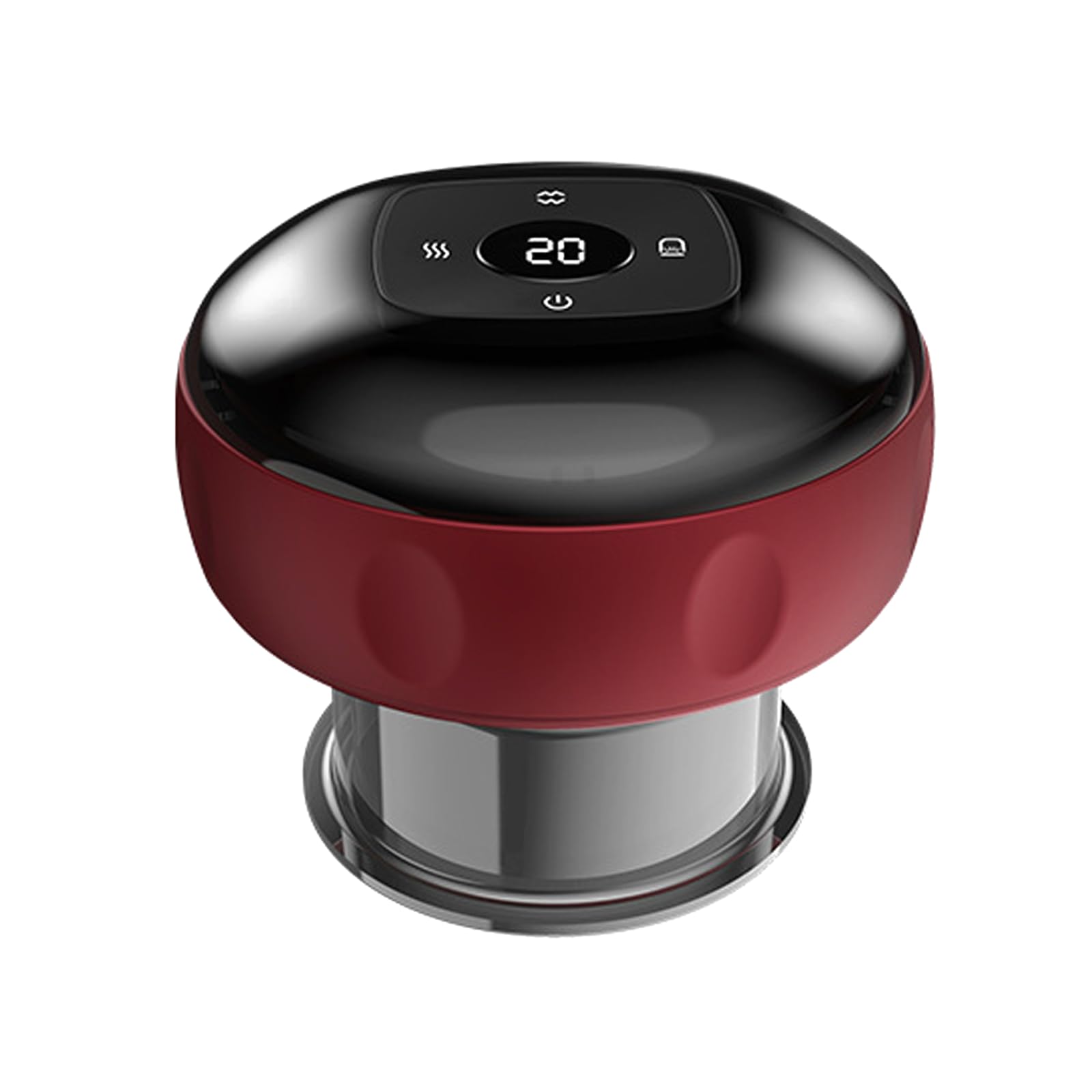 FilterKopf Smart Cupping Pro – Elektrische Schröpf- & Massage-Therapie mit Wärmefunktion Elektrisches Infrarot - Schröpfgerät mit Smart - Schröpfgläsern, 12 - Gängen Vakuum