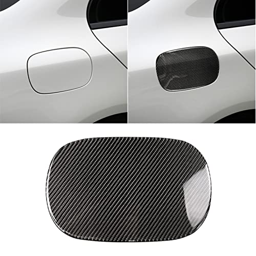 UOADA Real Soft Carbon Fiber For Mercedes Benz C Class C180 C200 C220 C250 W205 GLC-Class X253 C253 2014+ Gas Oil Fuel Tank Cap Door Side Cover Decoration Sticker Car Exterior Accessories