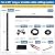 Muzata 3ft-6.5ft Black Complete Set Deck Cable Railing System 42" Post PS02 Handrail HT10 Cable Railing Kit Metal Post Handrail Kit One-Stop Service All-in-One DIY, RC01