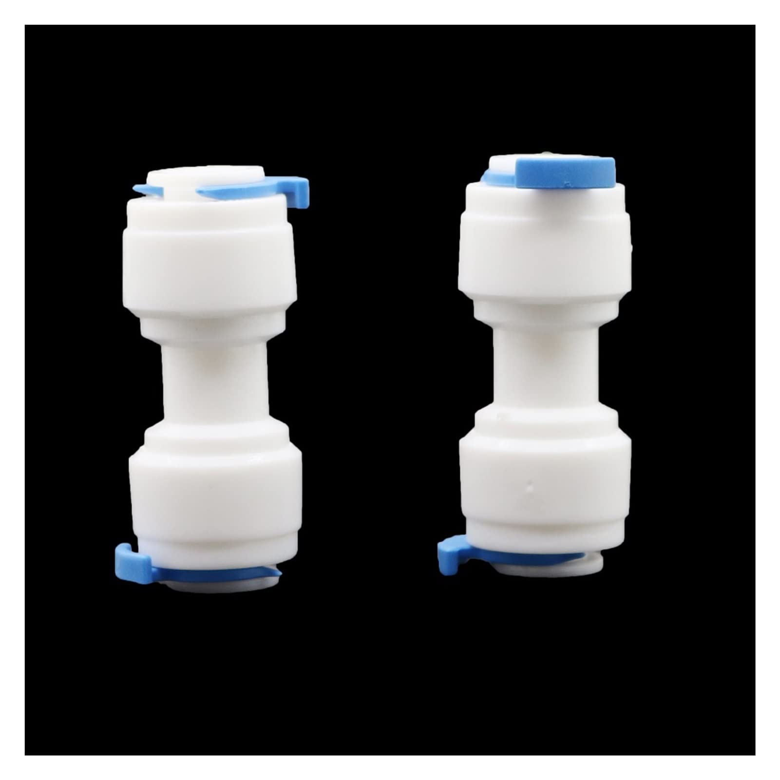 Adaptador de Conector de Utilidad Adaptador de Conector de Manguera Bloqueo Deslizante de 6 Mm Acoplador Rápido Accesorios de Conexión de Tubería Neumática a Tope Cabezales Rectos Deua de Jardín de 1/