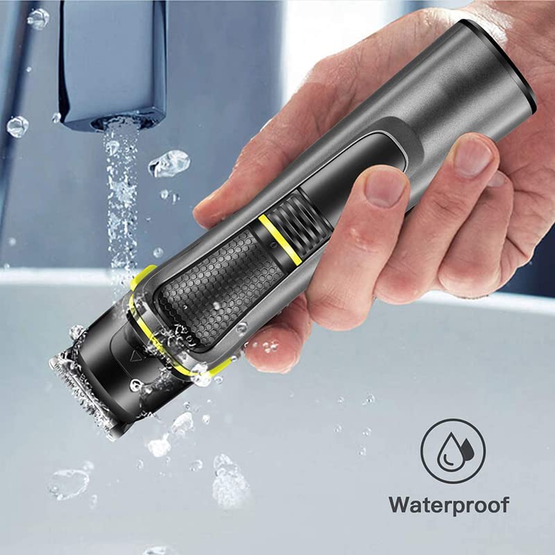 Hair Clipper Trimmer, All in one grooming kit electric hair trimmer men shaver waterproof hair clipper beard body trimer haircut machine rechargeable
