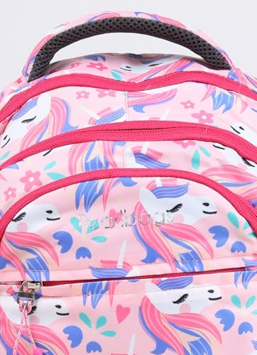 Image of PB Pearlbags Sigma 13L Printed Backpack,3 Compartments,Bottle Holder,Organizer,Premium Fabric,Water Resistant Anti Theft,School Bag for Boys and Girls