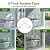 Clear Window Bird Feeder with 5 Extra Strong Suction Cups, DY-SKTY Sturdy and Durable Acrylic Birdfeeders for Viewing Wild Birds Outside, as a Bird Watching Gift, Outdoor Birdhouse Box, Garden Decor