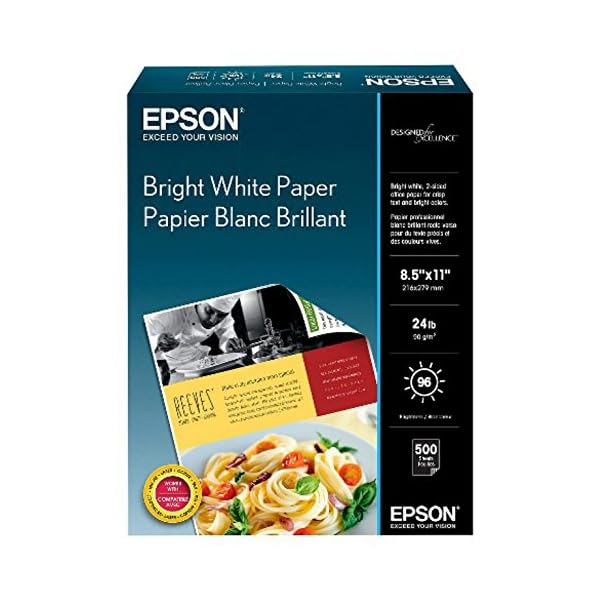 Epson Bright White Pro Paper - S041586-4, 8.5" x 11" (500 sheets) - Image 4