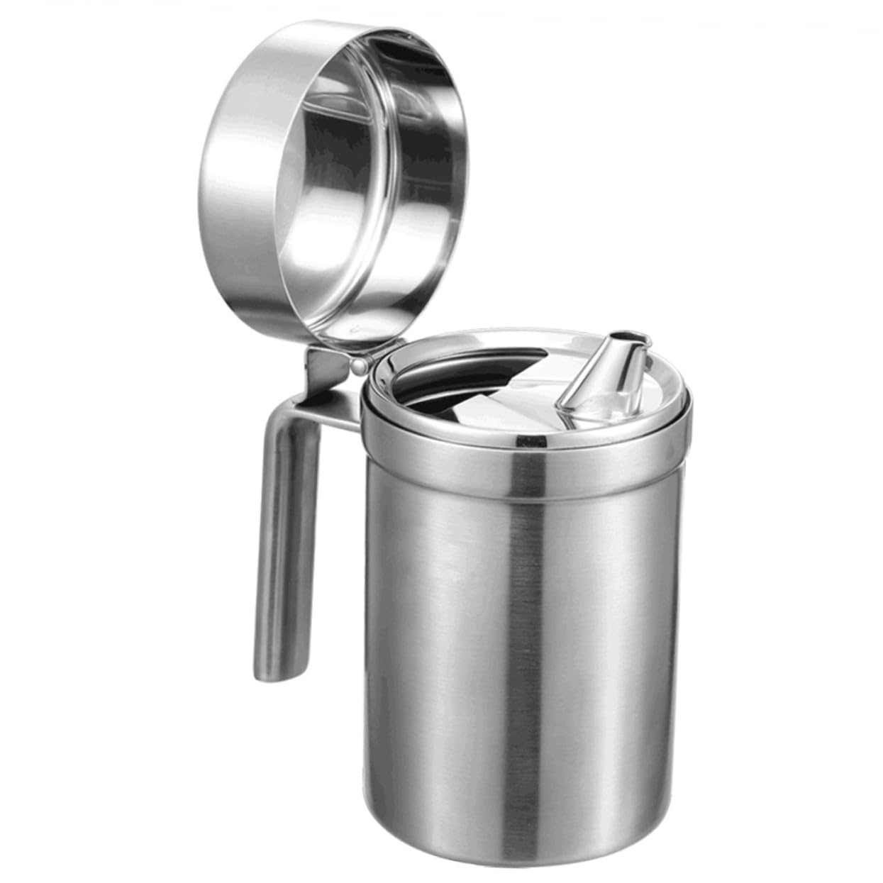 VALICLUD Botella Dispensadora De Aceite De Cocina Para Cocinar Restaurantes y Barbacoas Aceitera Práctica De Acero Inoxidable Vinagrera Multifunción Para Salsa De Soja
