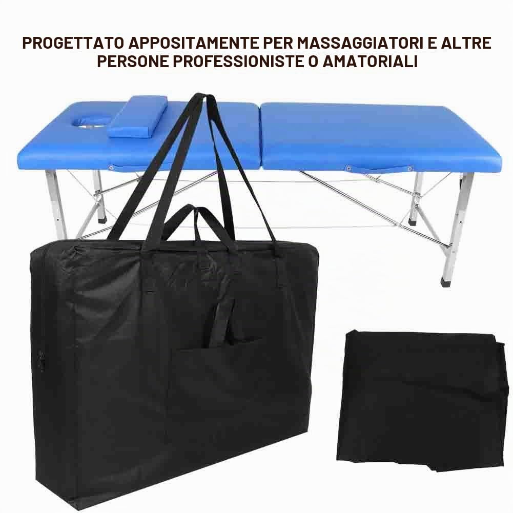 Custodia per lettino massaggio Borsa salvaspazio di grande capacità per lettino massaggio e piccola casa spaziale