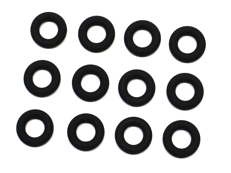 Kit de Anéis O-Ring para Injetor de Combustível Captain O-Ring ES73046 / ES70599 7,52 mm x 3,53 mm – 12 unidades