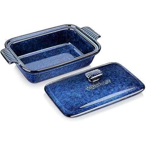 vancasso Starry Casserole Dish with Lid Cover