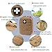 EMT Pouch MOLLE Ifak Pouch Tactical MOLLE Medical First Aid Kit Utility Pouch Carlebben (with Medical Supplies Tan)