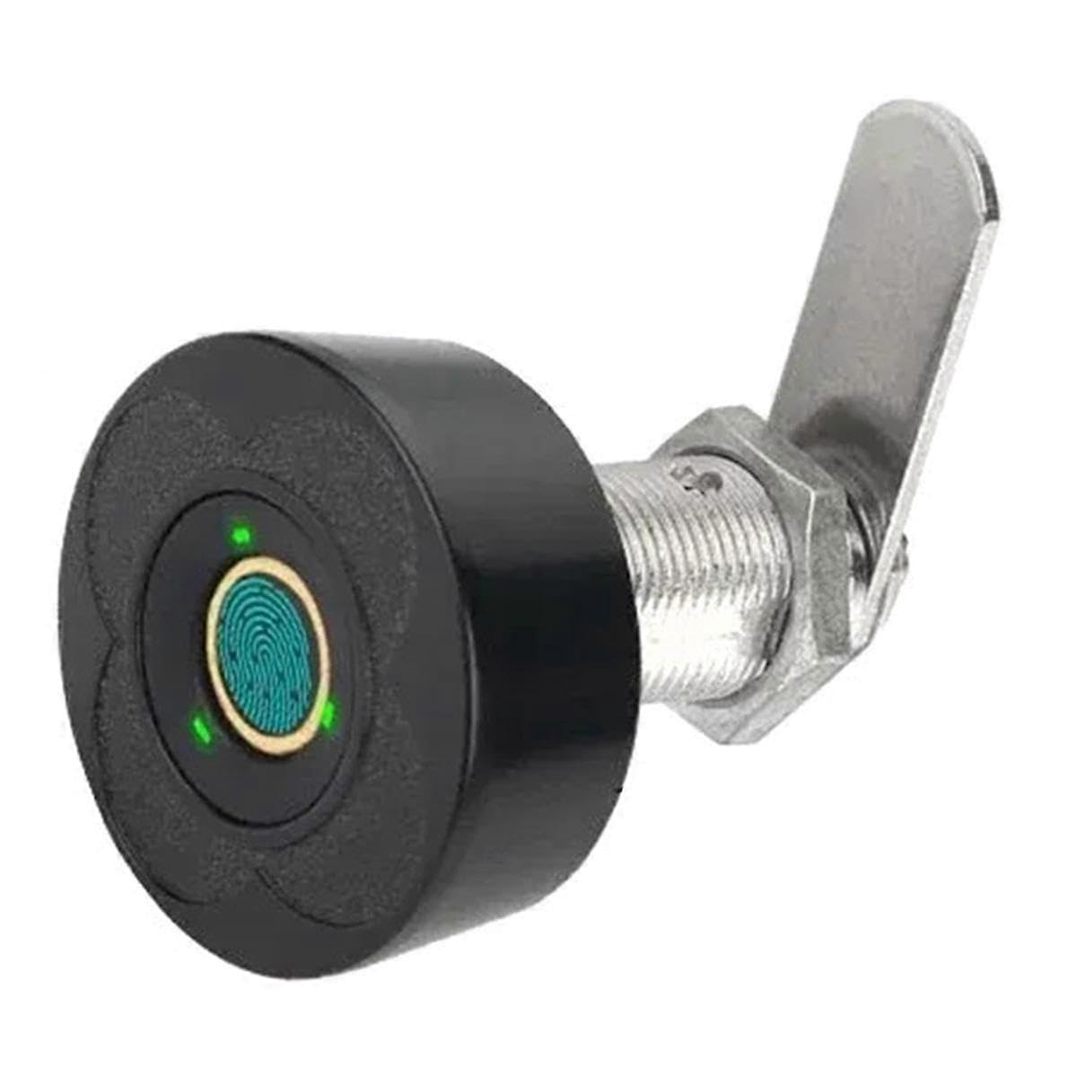 Smart Fingerprint Drawer Lock - Electronic Double Door Cabinet Security Suitable for Wardrobes Shoe Cabinets Mailboxes A
