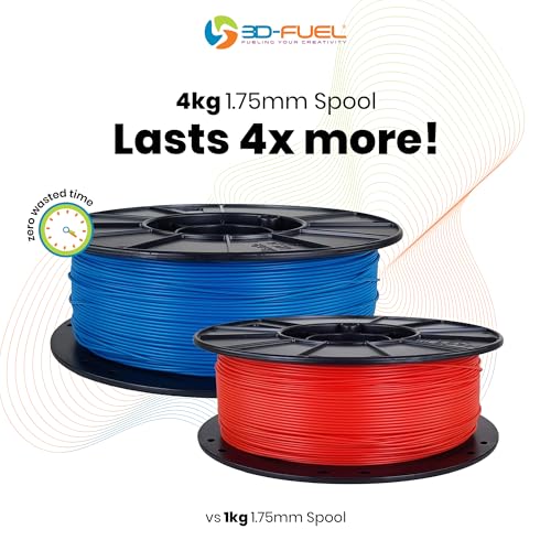 Image of 3D-Fuel Tough Pro PLA+ Filament for 3D Printing, Made in The, Fjord Blue