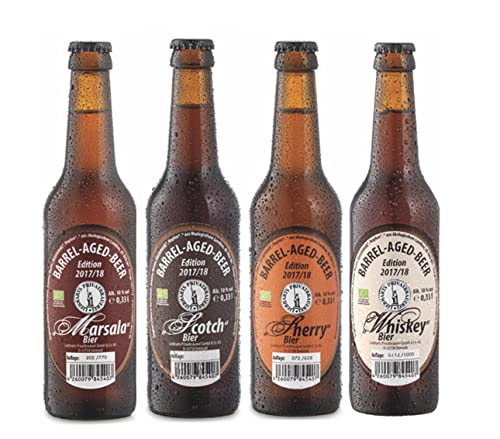 Bio Barrel-Aged"Whiskey"-,"Sherry"-"Marsala"-,"Scotch"-Bier(8 x 0,33 l inkl. Pfand)…PRIVATBRAUEREI · LIEBHARTS Cover