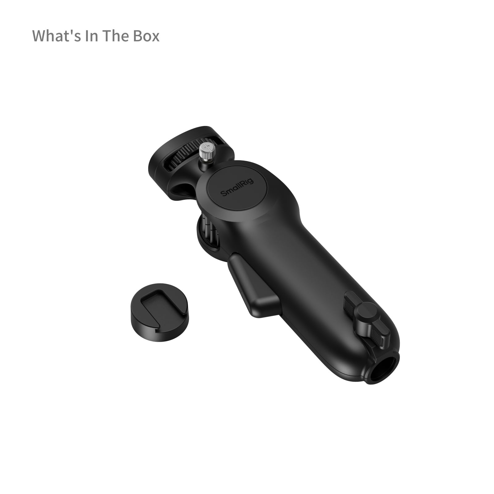 SMALLRIG 5181 - Adattatore a sgancio rapido, capacità di carico 6,6 lb, rotazione a 360°, capacità di carico 3 kg, per luce video COB, clip per cellulare, per flash fotocamera