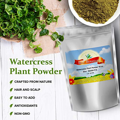 Best Botanicals Watercress Plant Powder 16 oz. - Image 2