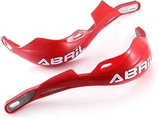 ABRIL 2pcs/Set Universal Motorcycles Motorbike Handguards Handlebar Hand Brush Guards Handle Protector Wind Shield for Honda Yamaha Suzuki Kawasaki Red Color - coolthings.us
