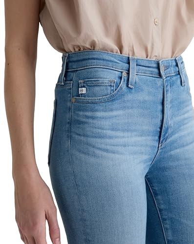 AG Womens Mari Mid Rise Slim Straight Crop Jean3