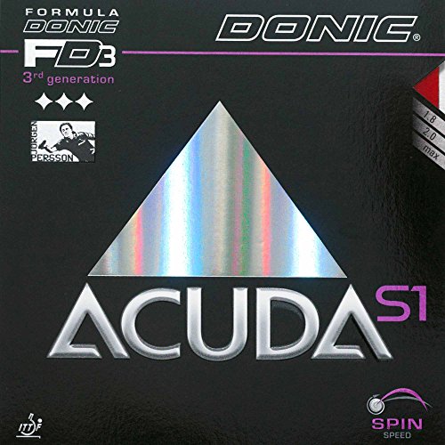 Belag Acuda S1 Donic rouge 2 mm : un maximum de spin et de vitesse