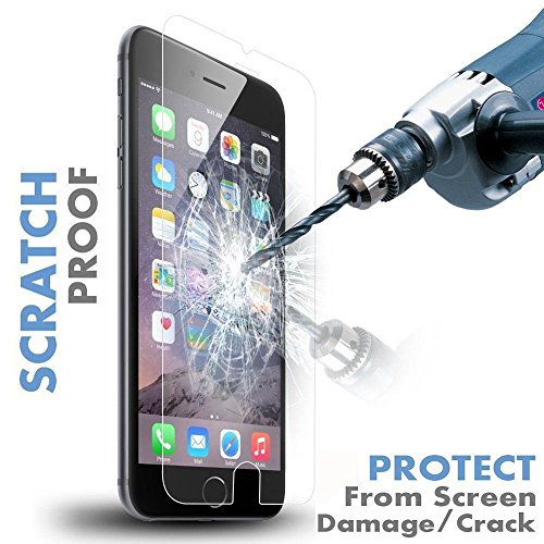 Anven Bling Diamond Glittering Sparkle With Crystal Rhinestone Screen Protector for Iphone 6 Plus - Gold